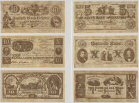 1975 Bel-Art Adv. Reproduction of Colonial & Confederate Currency Lot of 36 different  #*sku37301