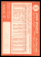 1964 Topps #16 John Boozer Near Mint  ID: 523717