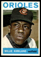 1964 Topps #17 Willie Kirkland Very Good 