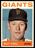 1964 Topps #18 Billy O'Dell Ex-Mint  ID: 523719