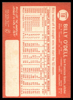 1964 Topps #18 Billy O'Dell Ex-Mint  ID: 523719