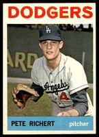 1964 Topps #51 Pete Richert Ex-Mint  ID: 523741