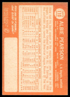1964 Topps #110 Albie Pearson Ex-Mint  ID: 523780