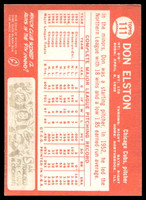 1964 Topps #111 Don Elston Excellent+  ID: 523781