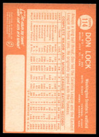 1964 Topps #114 Don Lock Ex-Mint  ID: 523783