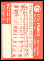 1964 Topps #117 Earl Francis Ex-Mint  ID: 523786