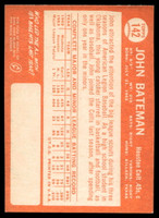 1964 Topps #142 John Bateman Near Mint  ID: 523800