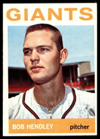 1964 Topps #189 Bob Hendley Excellent+  ID: 523834
