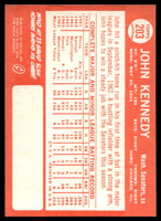 1964 Topps #203 John Kennedy Near Mint RC Rookie 