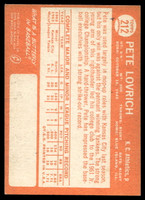 1964 Topps #212 Pete Lovrich Excellent+  ID: 523851