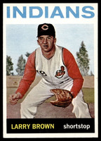 1964 Topps #301 Larry Brown Near Mint RC Rookie  ID: 523914