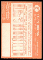 1964 Topps #301 Larry Brown Near Mint RC Rookie  ID: 523914