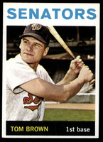1964 Topps #311 Tom Brown Ex-Mint RC Rookie  ID: 523917