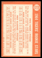 1964 Topps #312 Fritz Fisher/Fred Gladding Tigers Rookies Excellent+ RC Rookie  ID: 523918