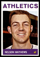 1964 Topps #366 Nelson Mathews Near Mint  ID: 523957