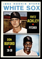 1964 Topps #368 Fritz Ackley/Don Buford White Sox Rookies Ex-Mint RC Rookie  ID: 523959