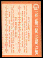 1964 Topps #368 Fritz Ackley/Don Buford White Sox Rookies Ex-Mint RC Rookie  ID: 523959