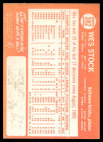 1964 Topps #382 Wes Stock Near Mint  ID: 523971