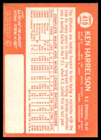 1964 Topps #419 Ken Harrelson Ex-Mint RC Rookie  ID: 523991