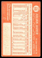 1964 Topps #446 Julian Javier G-VG 