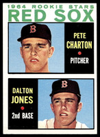 1964 Topps #459 Pete Charton/Dalton Jones Red Sox Rookies Very Good RC Rookie  ID: 524017