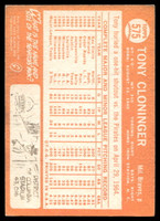 1964 Topps #575 Tony Cloninger Excellent+  ID: 524065
