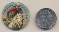 circ. 1950's The Lone Ranger Pinback Button   #*sku37306