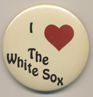 1983 I "Heart" The White Sox Pin  #*sku37317