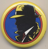 circ. 1990's Disney Dick Tracy Pin (about 1 3/4" in diameter)   #*sku37318