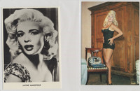 circ. 1980's Unused Post Cards Jayne Mansfield  Lot of 6 different  #*sku37323