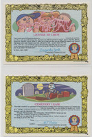 1986 Topps Garbage Pail Kids Giant Stickers Partial Set 14/15  #*sku3220a