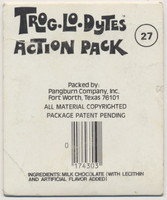 circ.1970's Trog-Lo-Dytes Action Pack Chocolate Cards #27 GEORGE WASHINGTON  #*sku37337
