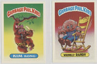 1986 Topps 1st Series Garbage Pail Kids Giant Stickers (5 x 7 inches) Partial Set 31/39  #*sku37334