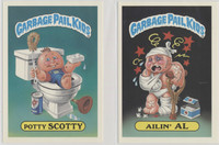 1986 Topps 1st Series Garbage Pail Kids Giant Stickers (5 x 7 inches) Partial Set 31/39  #*sku37334