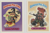 1986 Topps 1st Series Garbage Pail Kids Giant Stickers (5 x 7 inches) Partial Set 31/39  #*sku37334