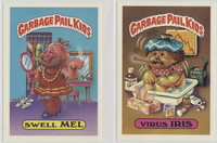 1986 Topps 1st Series Garbage Pail Kids Giant Stickers (5 x 7 inches) Partial Set 31/39  #*sku37334