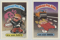 1986 Topps 1st Series Garbage Pail Kids Giant Stickers (5 x 7 inches) Partial Set 31/39  #*sku37334