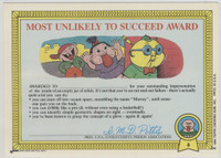 1986 Topps 1st Series Garbage Pail Kids Giant Sticker (5 x 7 inches) #8 Adam Bomb (TOUGH) #*sku37335
