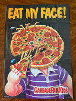 1986 Topps Garbage Pail Kids Posters (12 x 17 inches) #7 Eat My Face  #*sku37341
