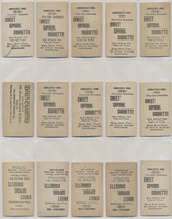 1887's - 1890's N245 Actors & Actresses Lot of 15 different  #*sku37347