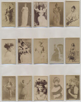 1887's - 1890's N245 Actors & Actresses Lot of 15 different  #*sku37349