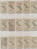 1887's - 1890's N245 Actors & Actresses Lot of 15 different  #*sku37350