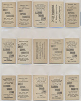 1887's - 1890's N245 Actors & Actresses Lot of 15 different #*sku37355