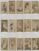 1887's - 1890's N245 Actors & Actresses Lot of 15 different #*sku37357