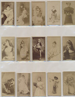 1887's - 1890's N245 Actors & Actresses Lot of 15 different #*sku37358