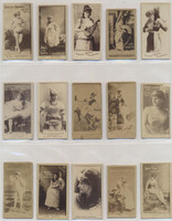 1887's - 1890's N245 Actors & Actresses Lot of 15 different #*sku37359