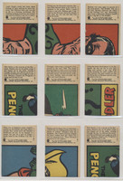 1966 A&BC England Batman Red Bat Lot of 15 different plus 3 duplicates  #*sku37381
