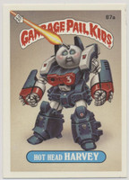 1985 Topps Garbage Pail Kids Series 3 #87a Hot  Head Harvey TOUGH #*sku37390