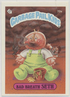 1985 Topps Garbage Pail Kids Series 2 #70a Bad Breath Seth TOUGH #*sku37395