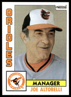 1984 Topps Nestle #21 Joe Altobelli Near Mint+ 